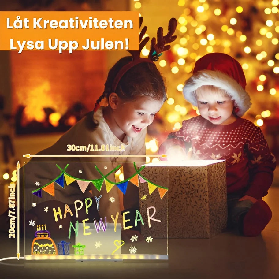 Glowify Led-tavla - Förvandla skärmtid till skapartid